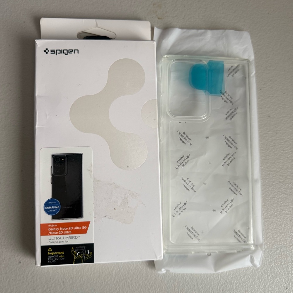 Spigen Ultra Hybrid Crystal Clear Case for Samsung Galaxy Note 20 Ultra and 5G